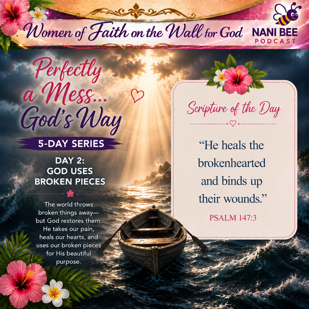 “God Uses Broken Pieces” episode artwork