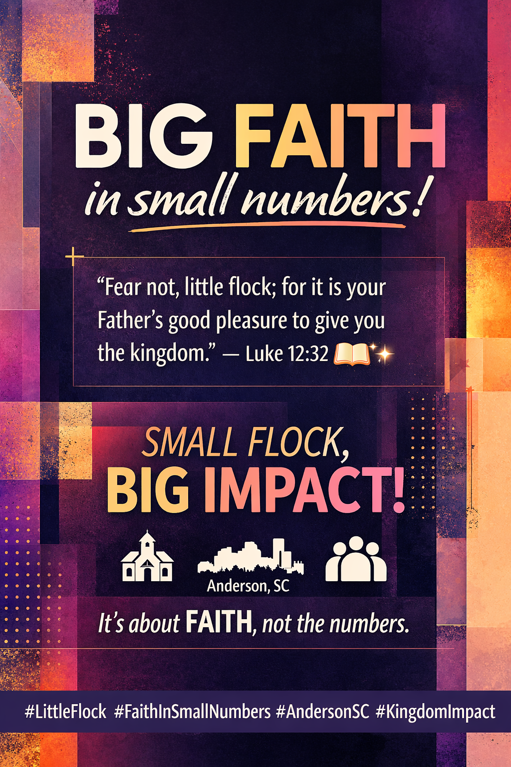 Big Faith in Small Numbers | Anderson, SC Worship episode artwork