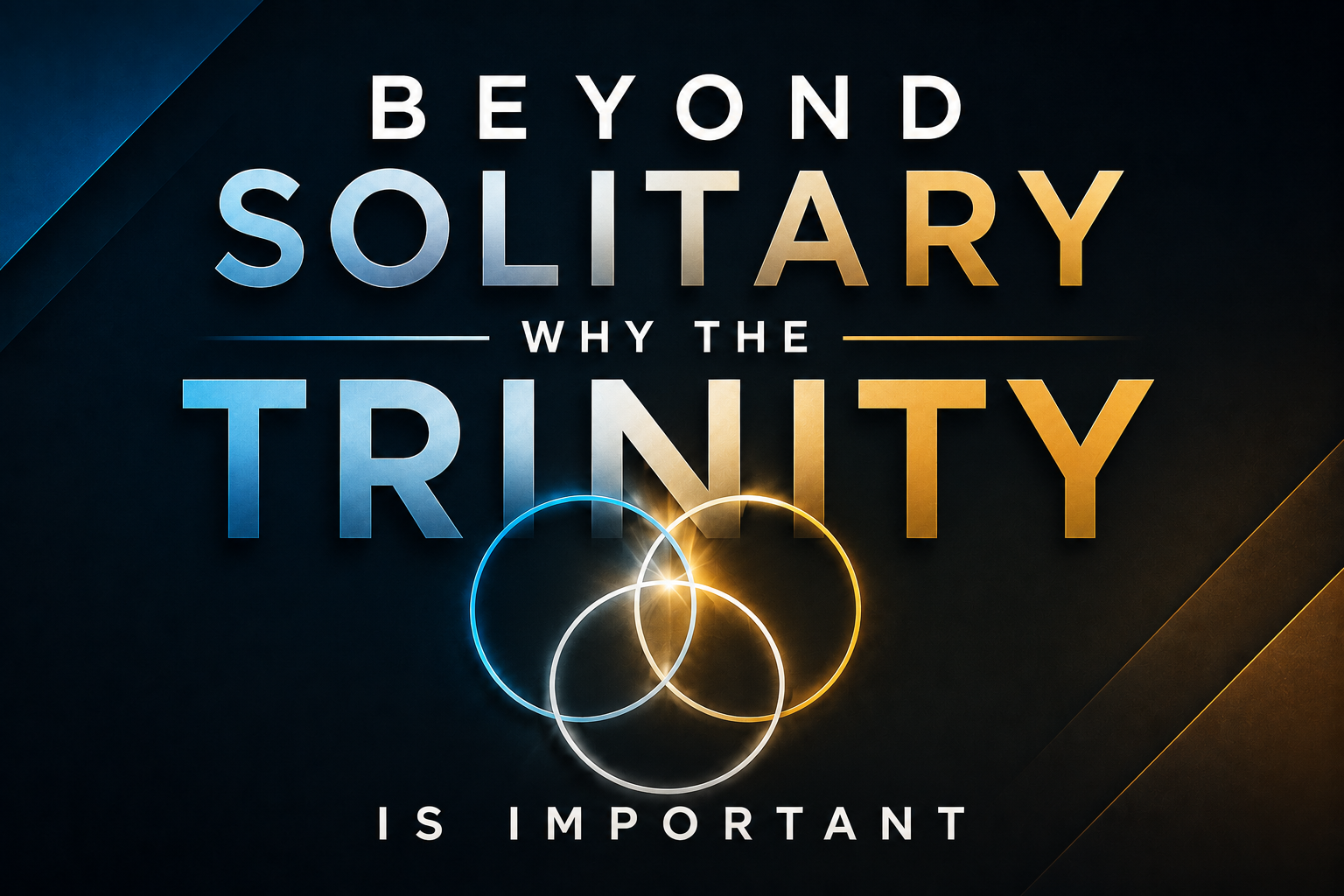 Beyond Solitary: Why the Trinity Is Important | Anderson, SC Worship episode artwork