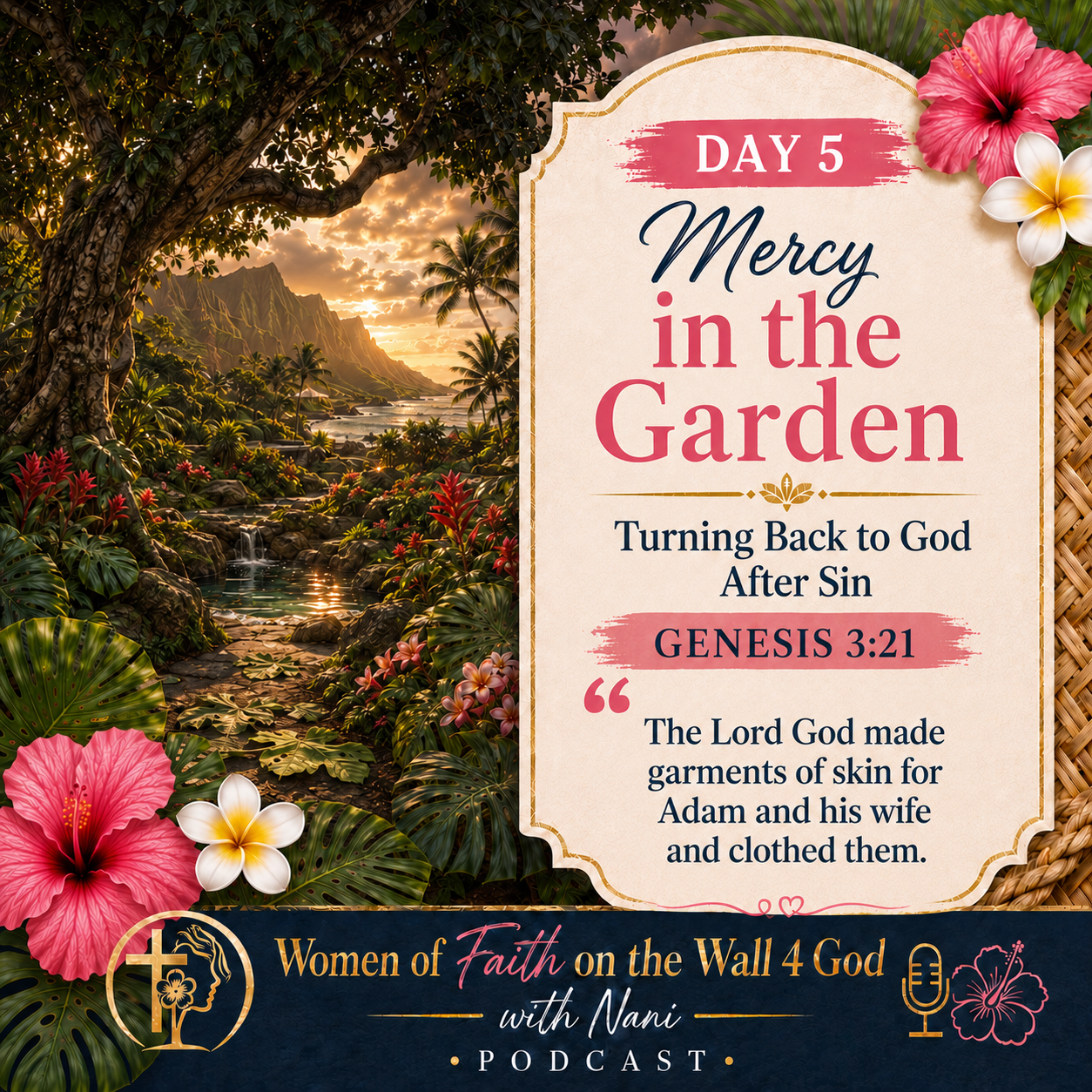 “Mercy in the Garden — Turning Back to God After Sin” episode artwork
