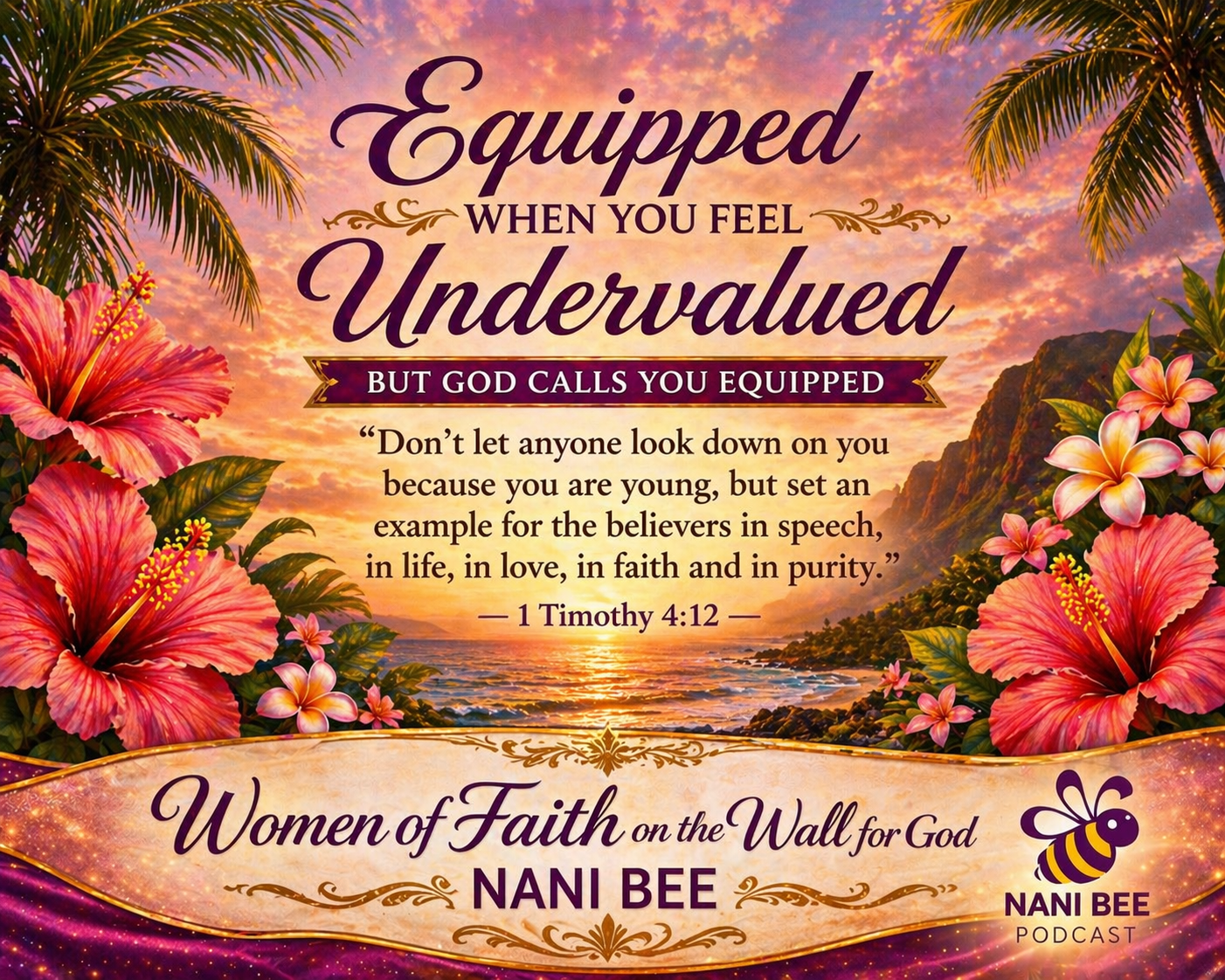 “When You Feel Undervalued (But God Calls You Equipped)” episode artwork