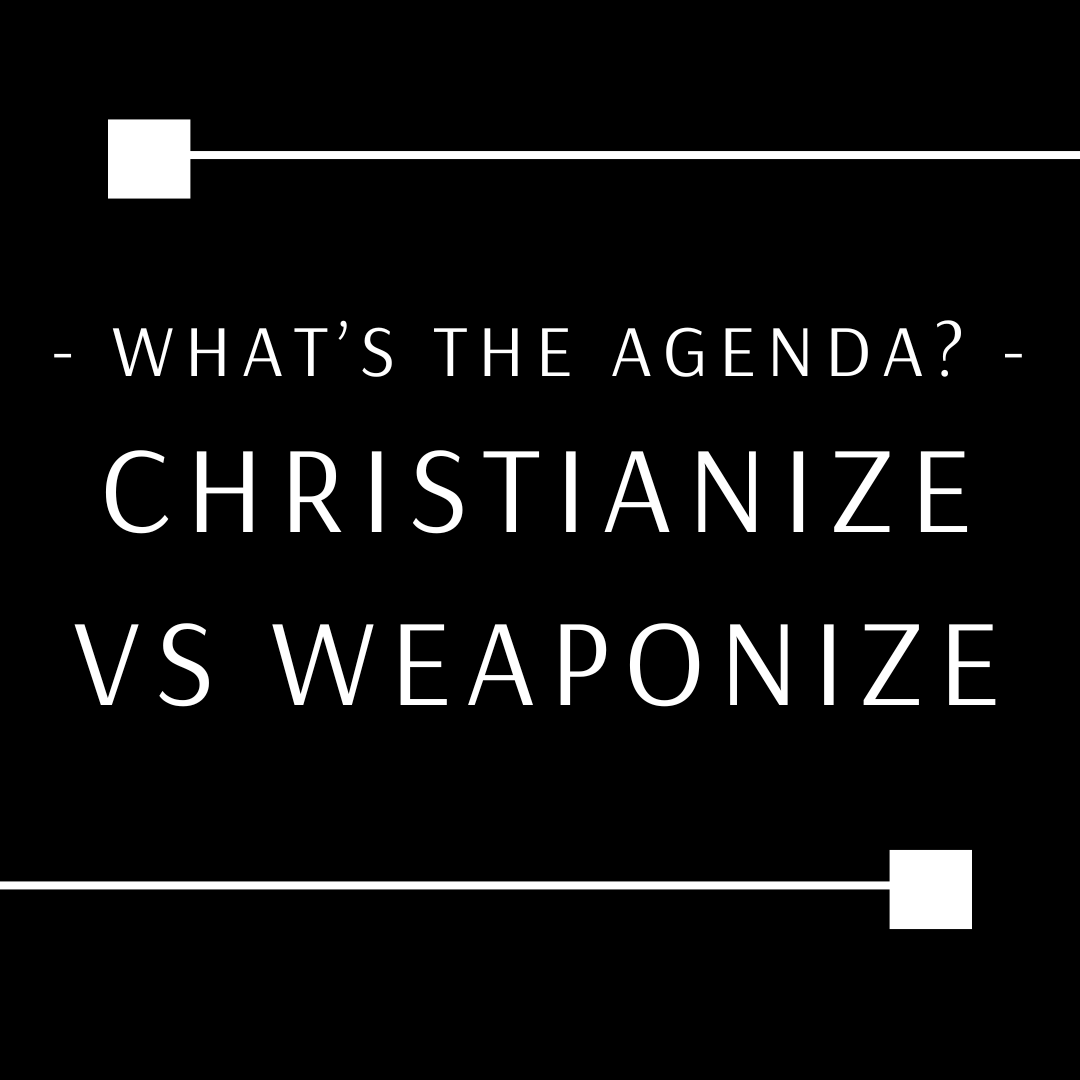 Weaponized vs Christianized episode artwork