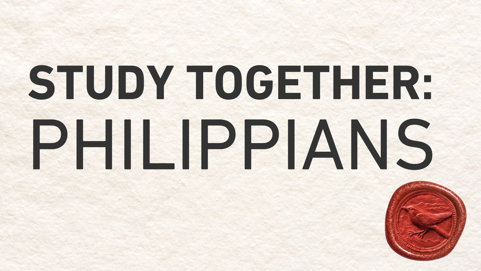 Study Together: Philippians - June 7, 2026 episode artwork