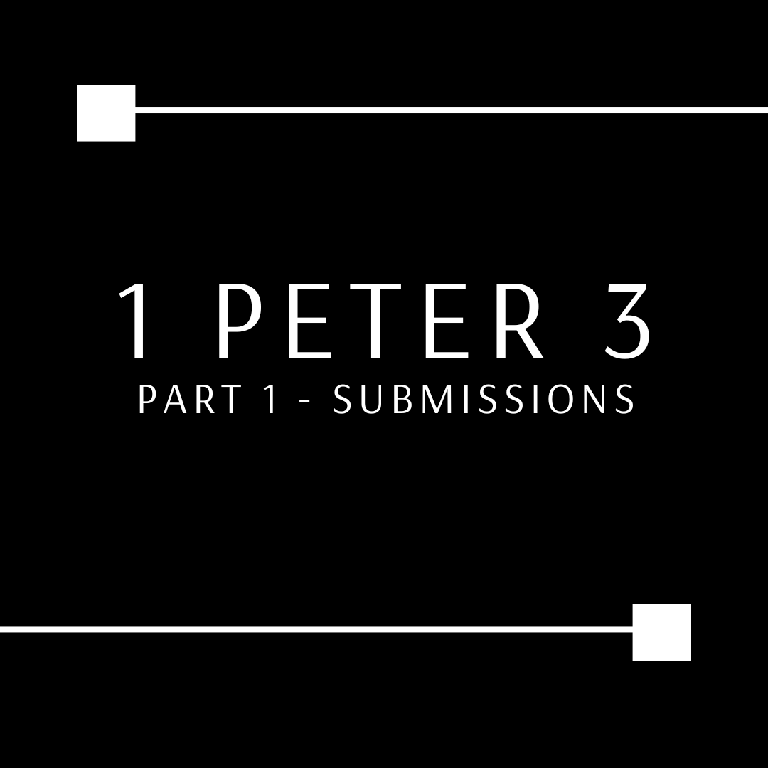 1 Peter 3: Submission episode artwork