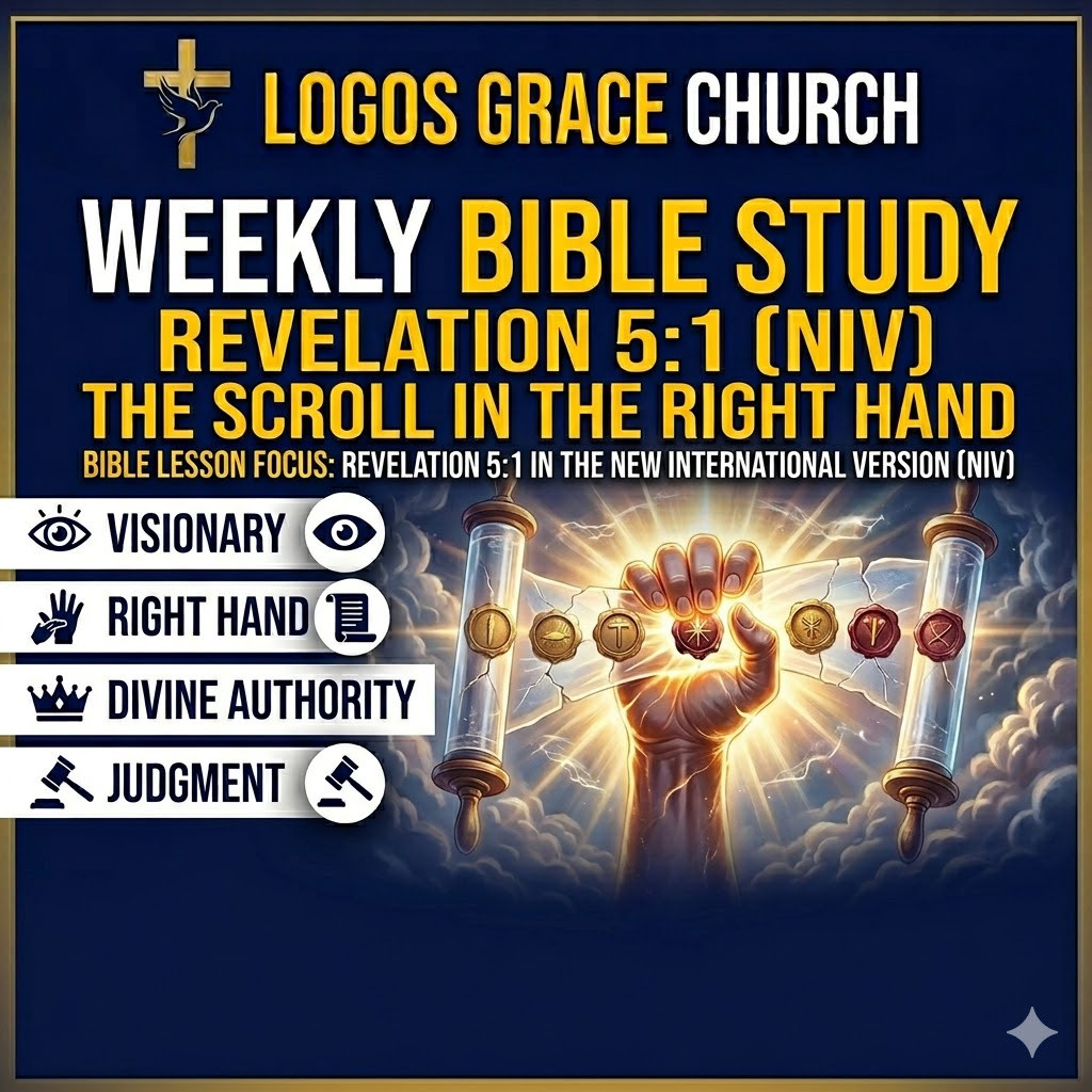 Revelation 5:1 (NIV) episode artwork