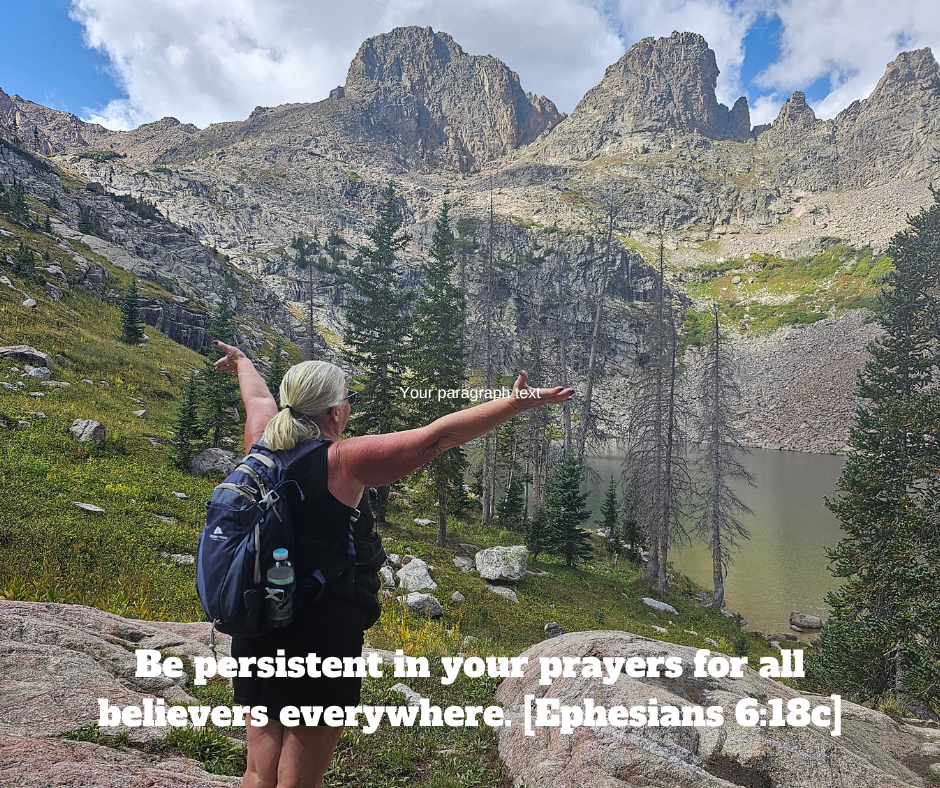Essential #10 Emergency Shelter - Be Persistent in Prayer
