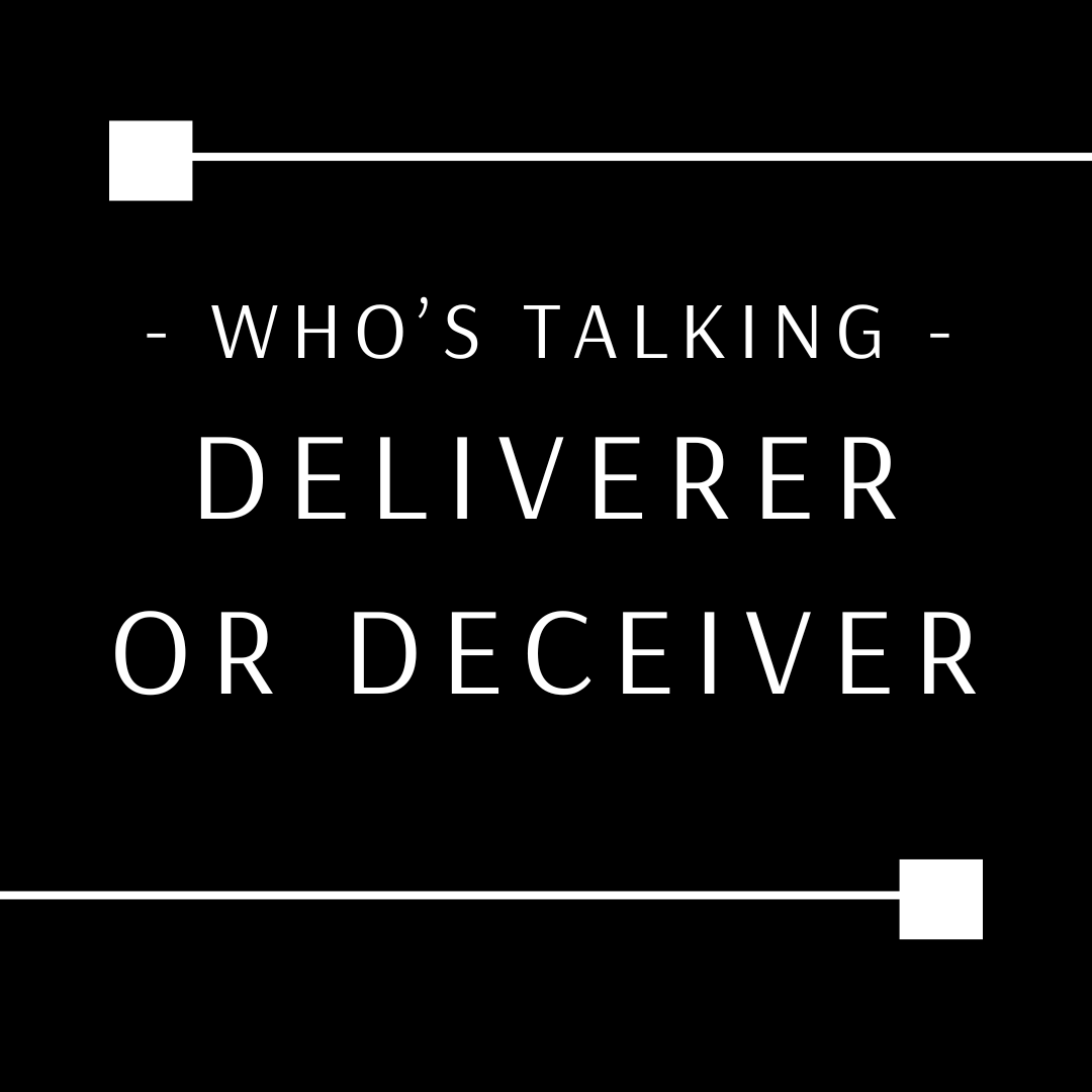 Who's Talking: Deceiver or Deliverer episode artwork