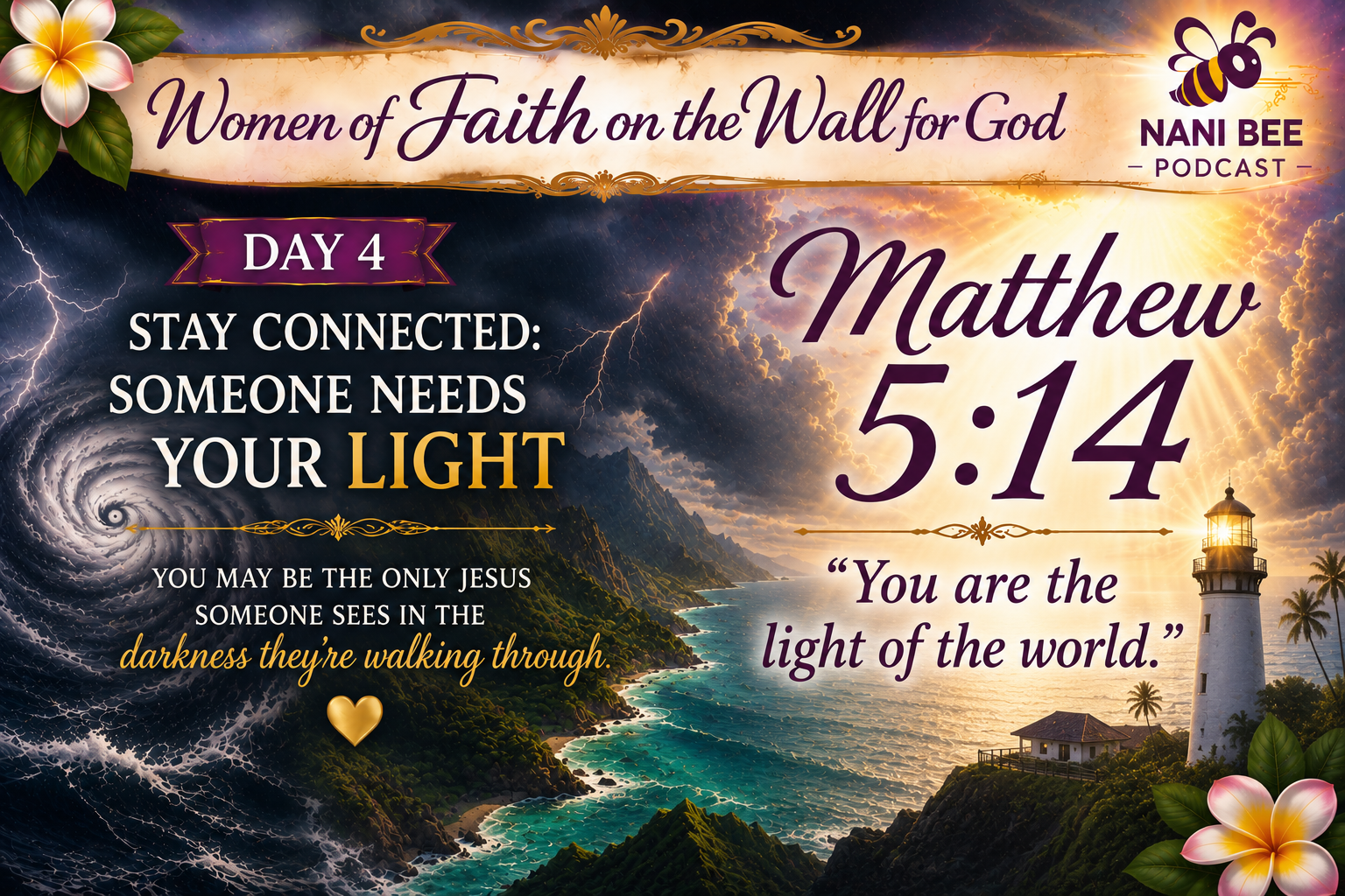 “Stay Connected: Someone Needs Your Light” episode artwork