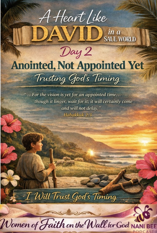 “Anointed, Not Appointed Yet — Trusting God’s Timing” episode artwork
