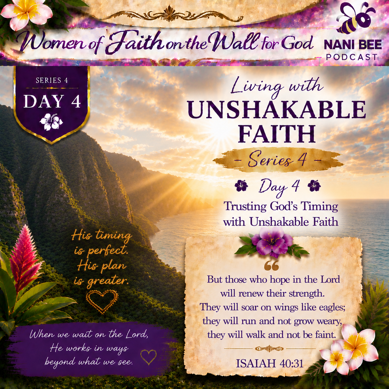 “Trusting God's Timing with Unshakable Faith!” episode artwork