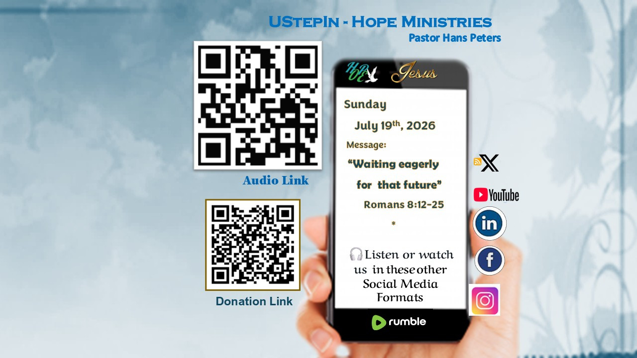 Waiting eagerly for that future - Romans 8:12-25 episode artwork
