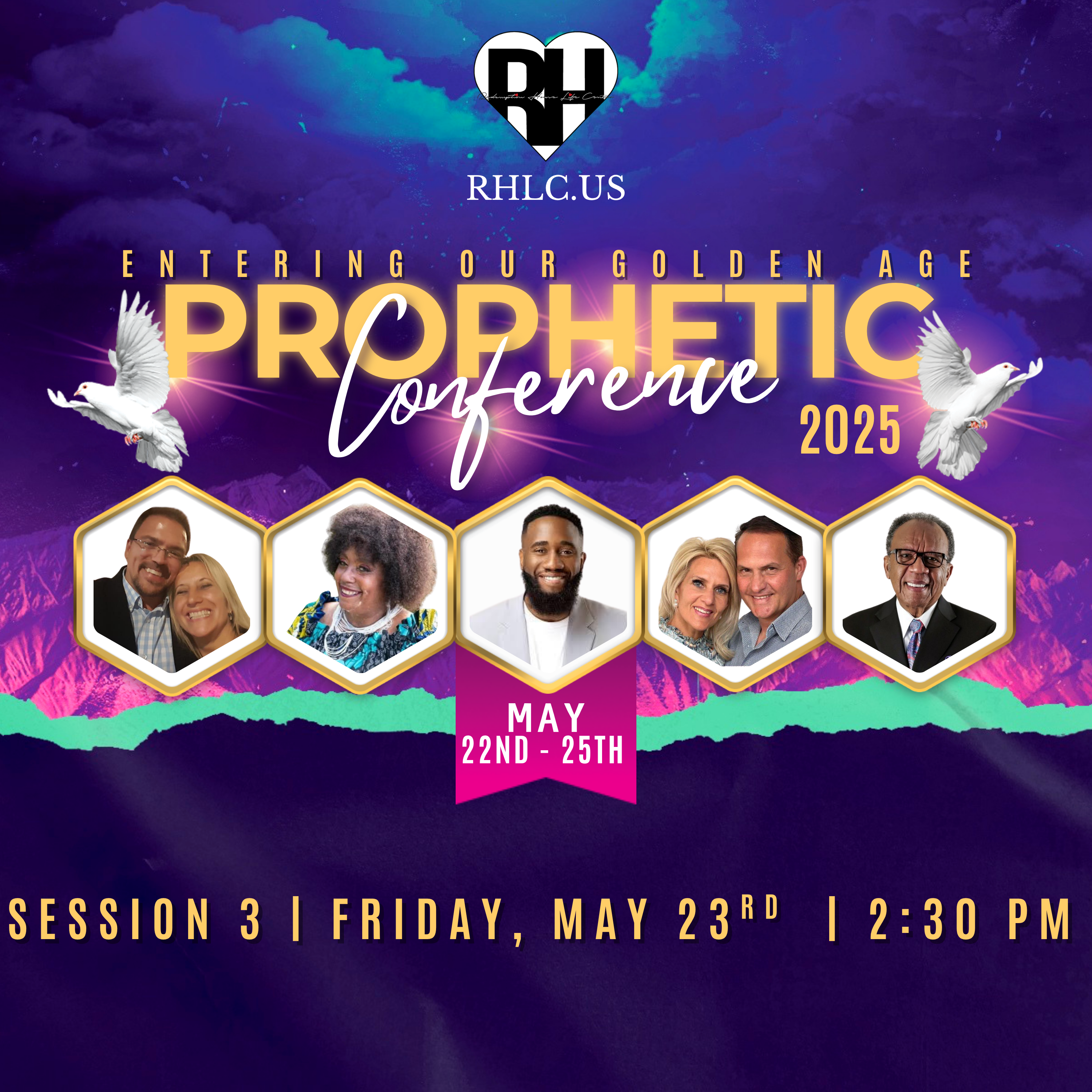 THRIVE In 2025 | Entering The Golden Age | Prophetic Conference | Anton & Kari Smith Feat. Momma Darlene Curry (2.30PM) episode artwork