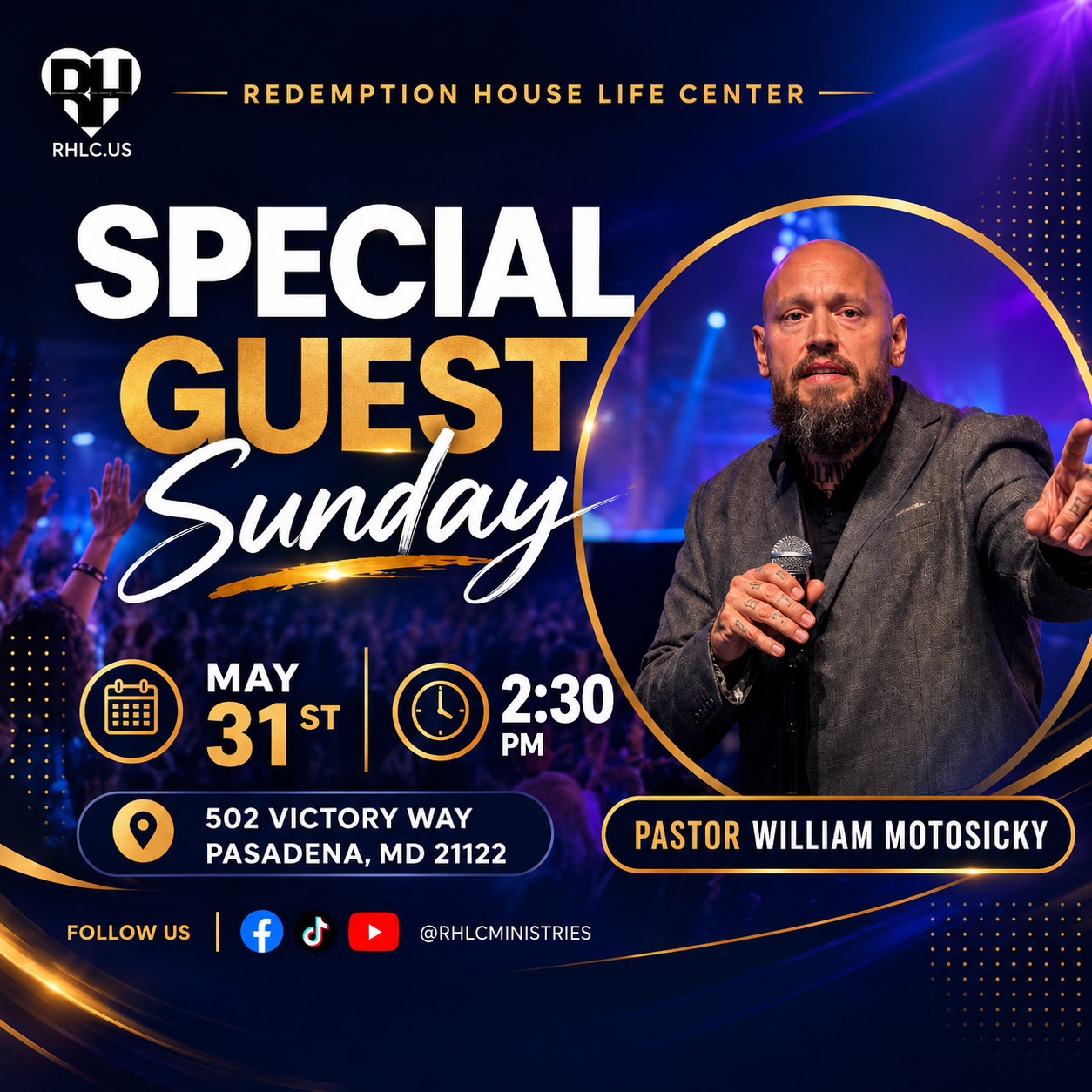 EFE: Take The Land | Special Guest | Pastor Will Motosicky (230PM) episode artwork