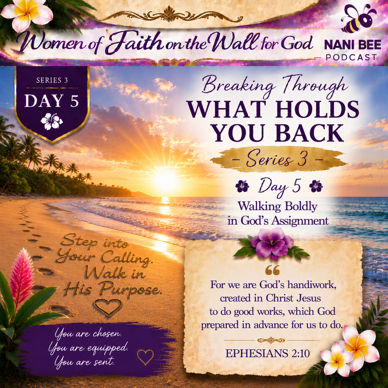 “Walking Boldly in God's Assignment” episode artwork