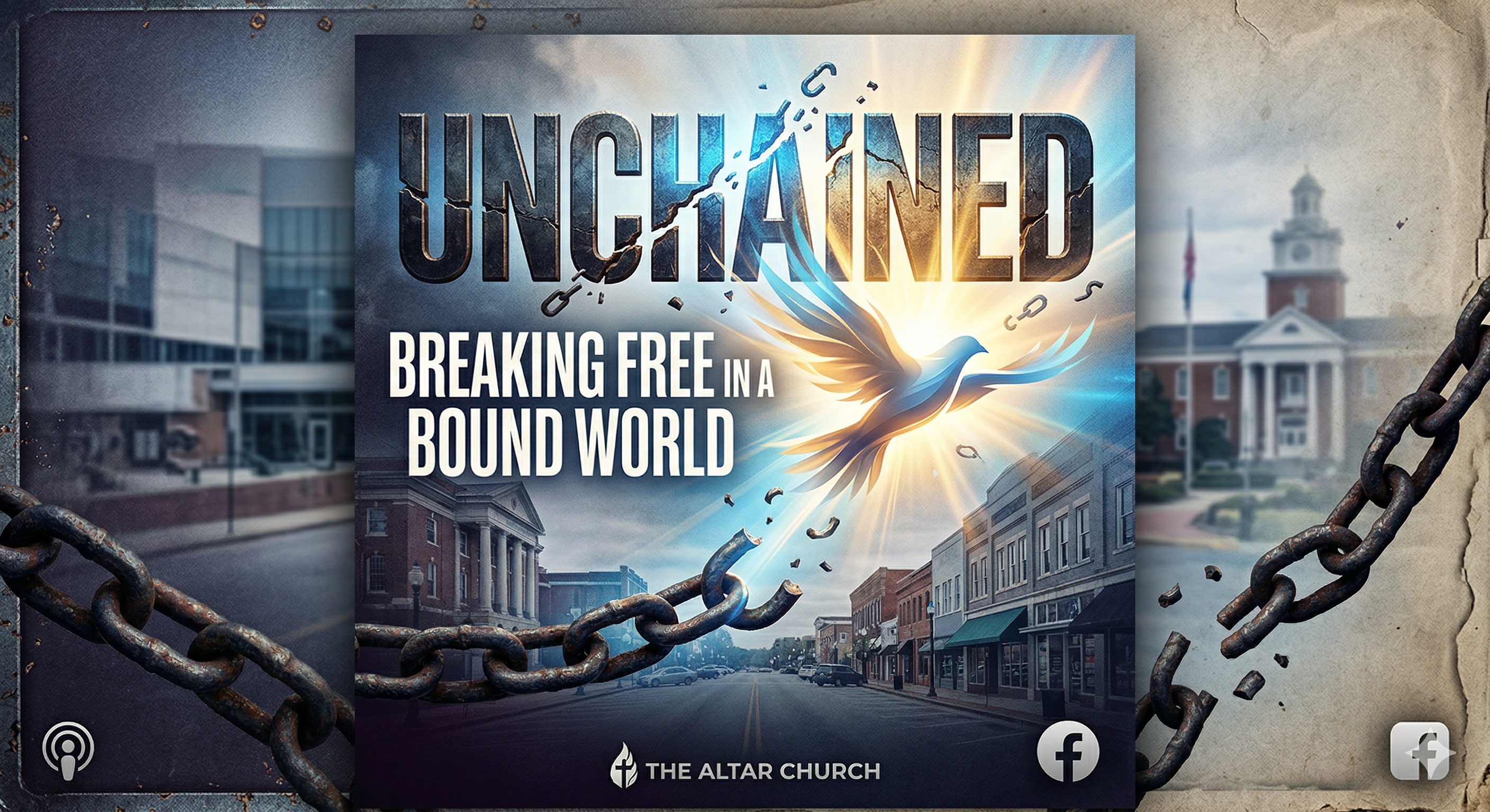 Unchained: Breaking Free in a Bound World | Anderson, SC Worship episode artwork