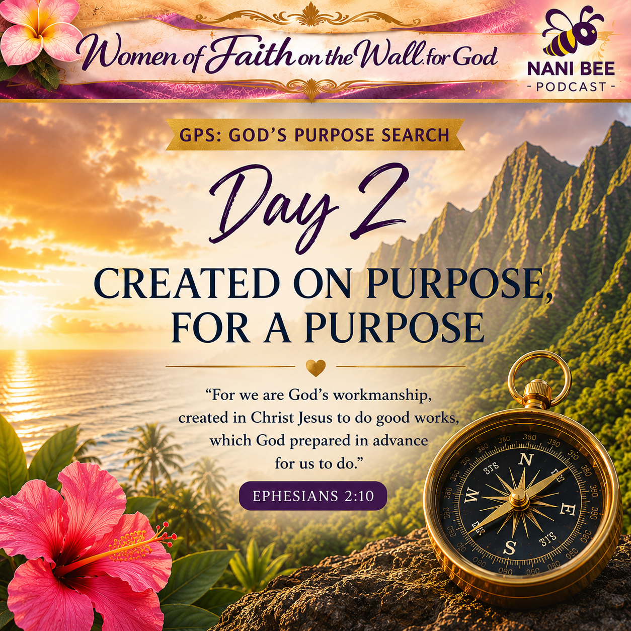 “Created on Purpose, For a Purpose” episode artwork