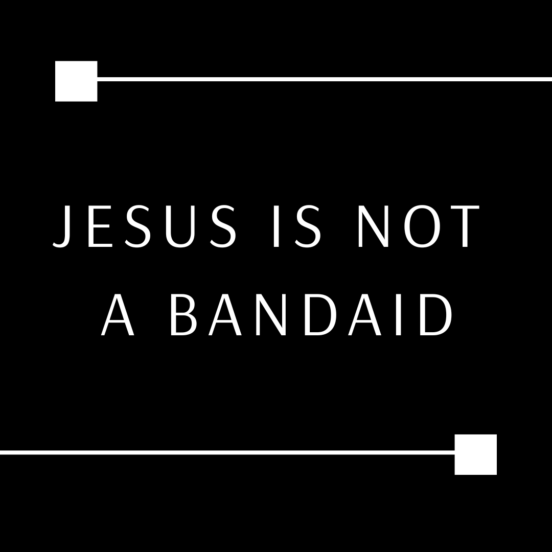 Jesus is not a bandaid episode artwork