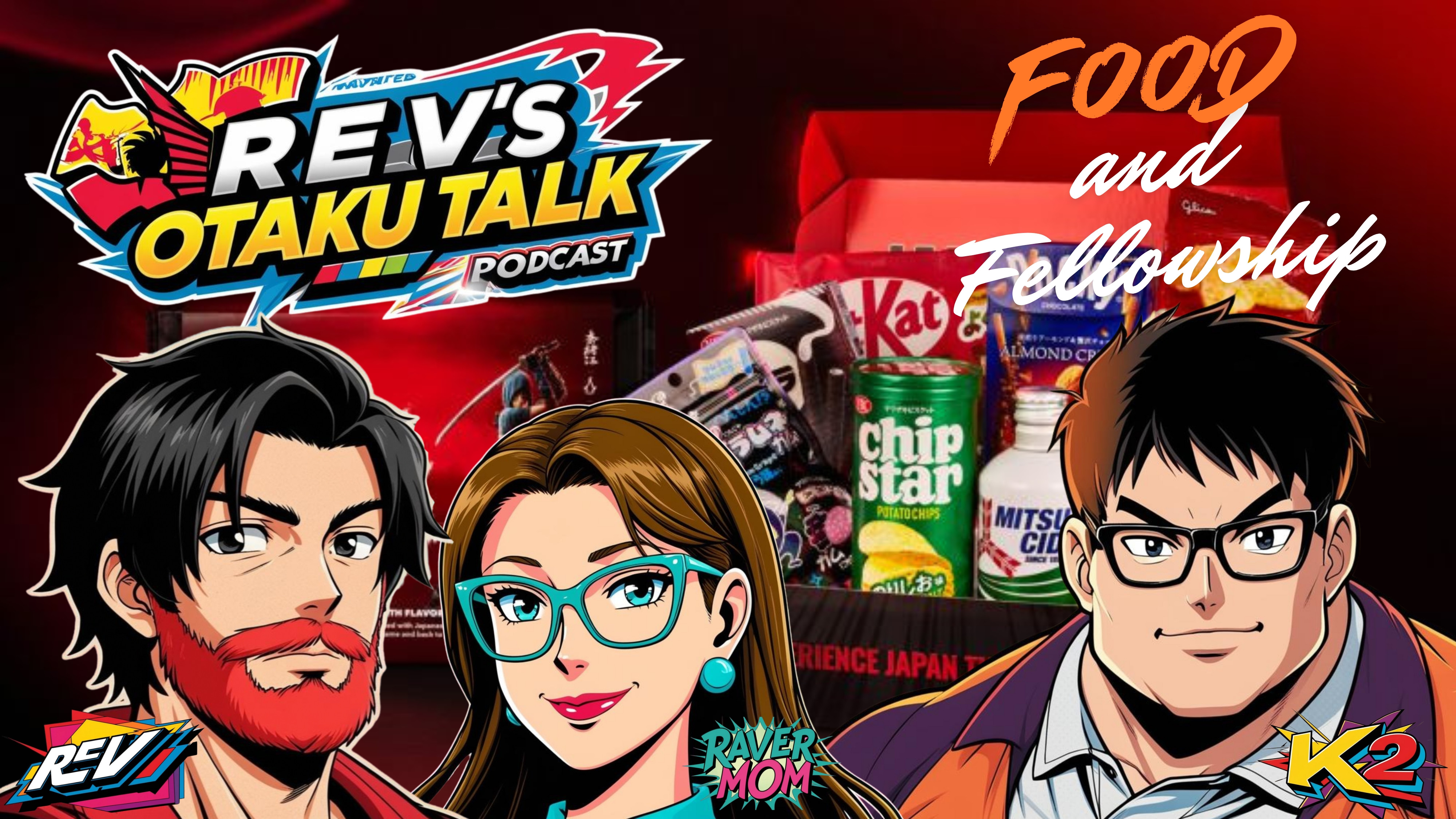 🎙️ Rev's Otaku Talk – Episode 15: Food and Fellowship 🍱✨ episode artwork