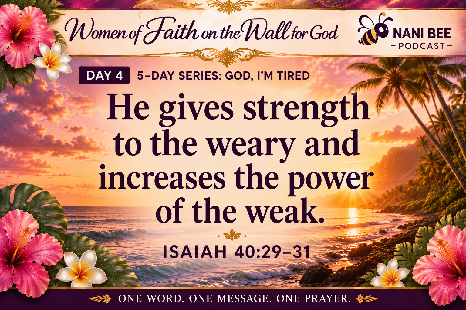 “When Life Won’t Slow Down: Where Do You Find Strength?” episode artwork