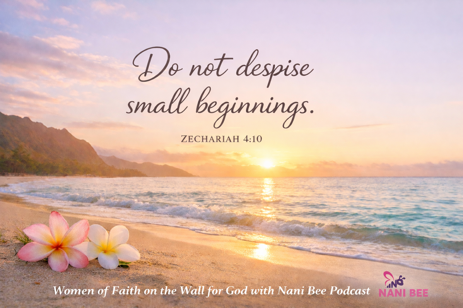 “Small Beginnings Still Please God” episode artwork