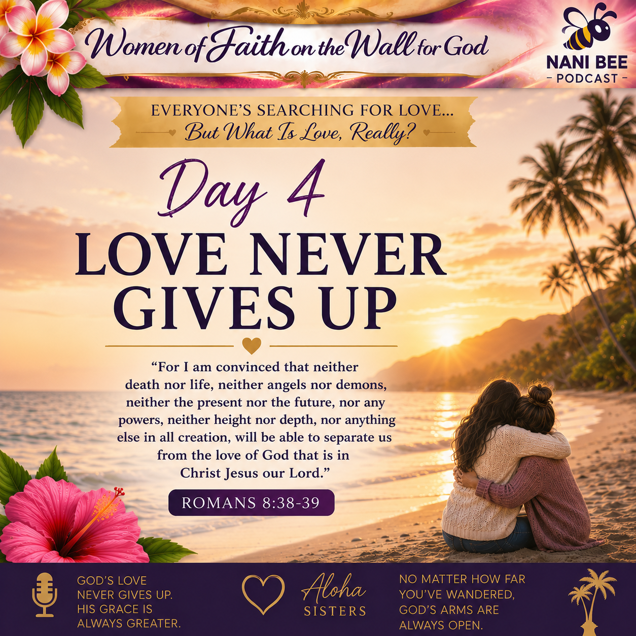 “Love Never Gives Up” episode artwork