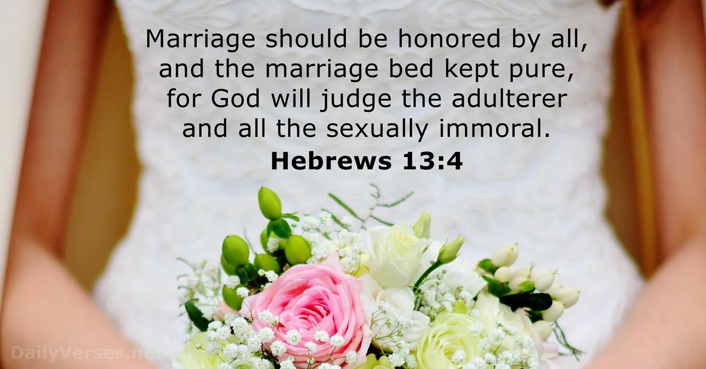 God's Perspective Regarding Sex 