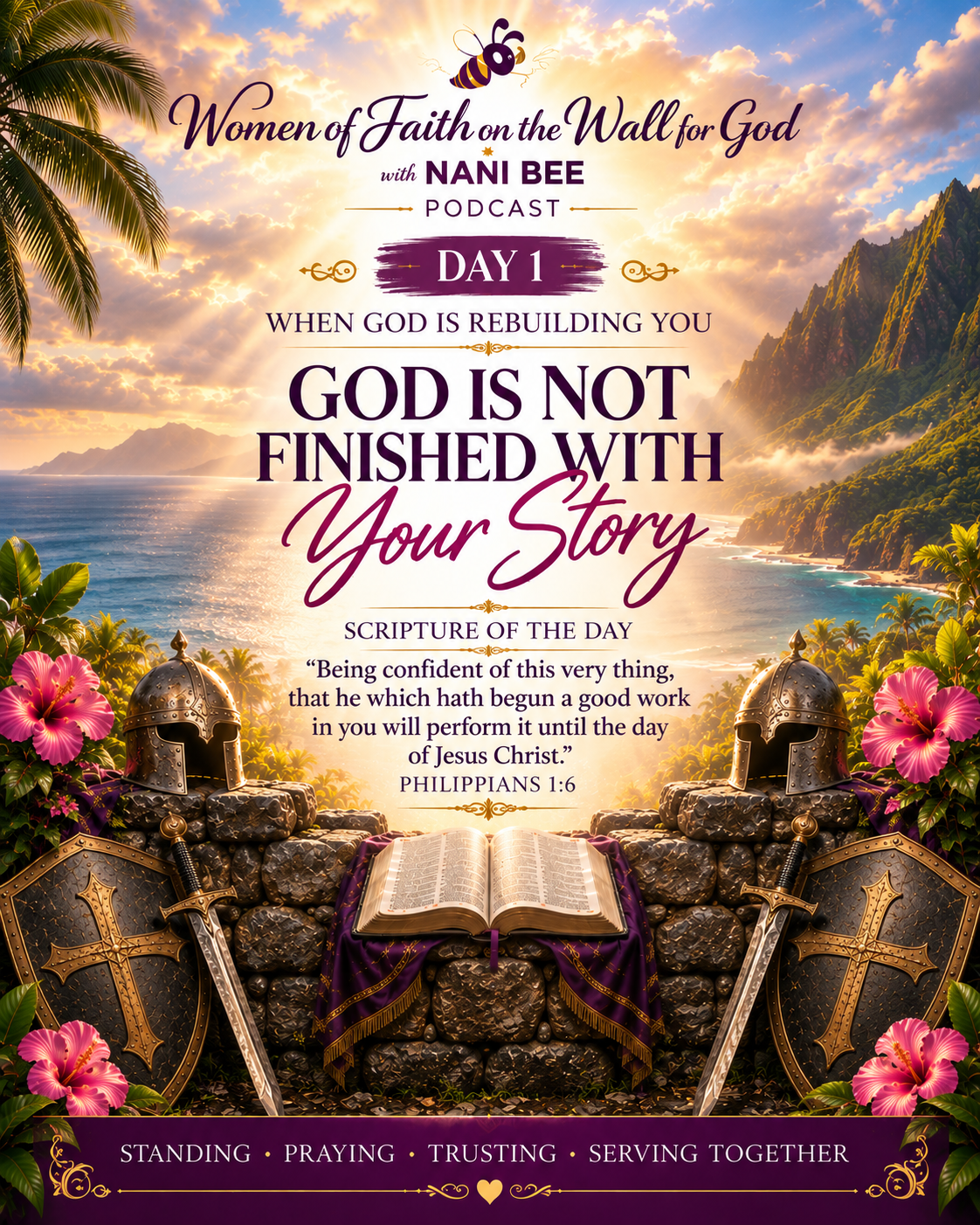 “God Is Not Finished With Your Story” episode artwork
