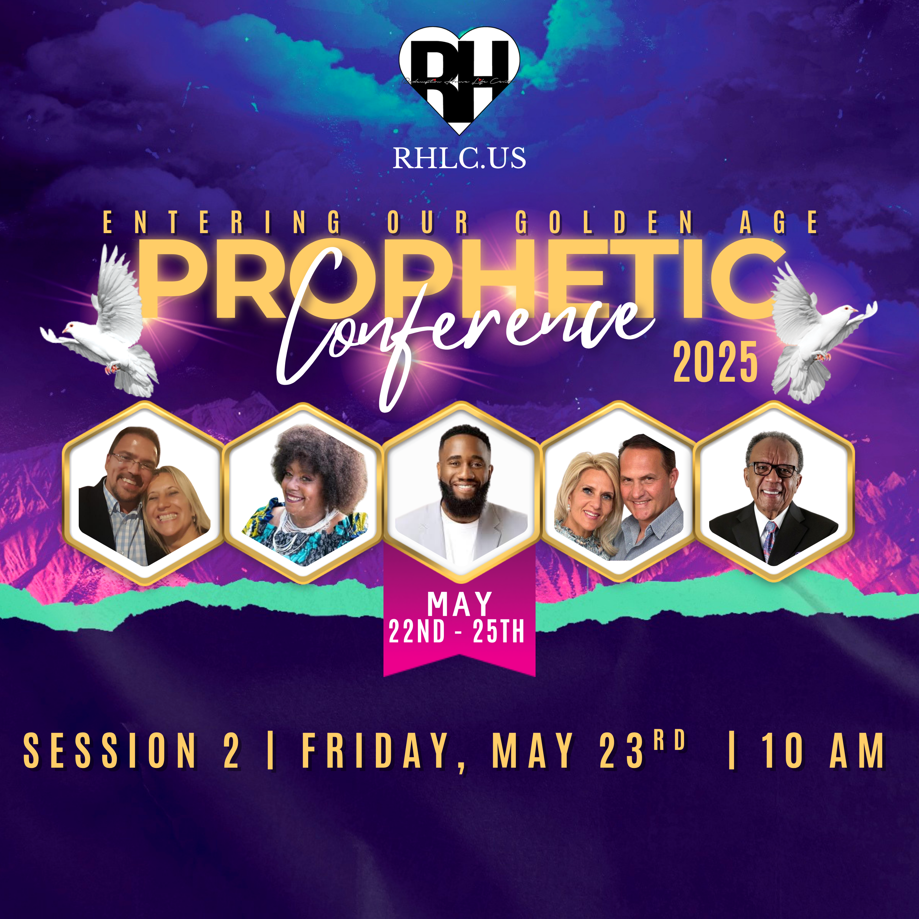 Entering Our Golden Age -  Prophetic Conference | Tomi Arayomi | 10AM Session episode artwork