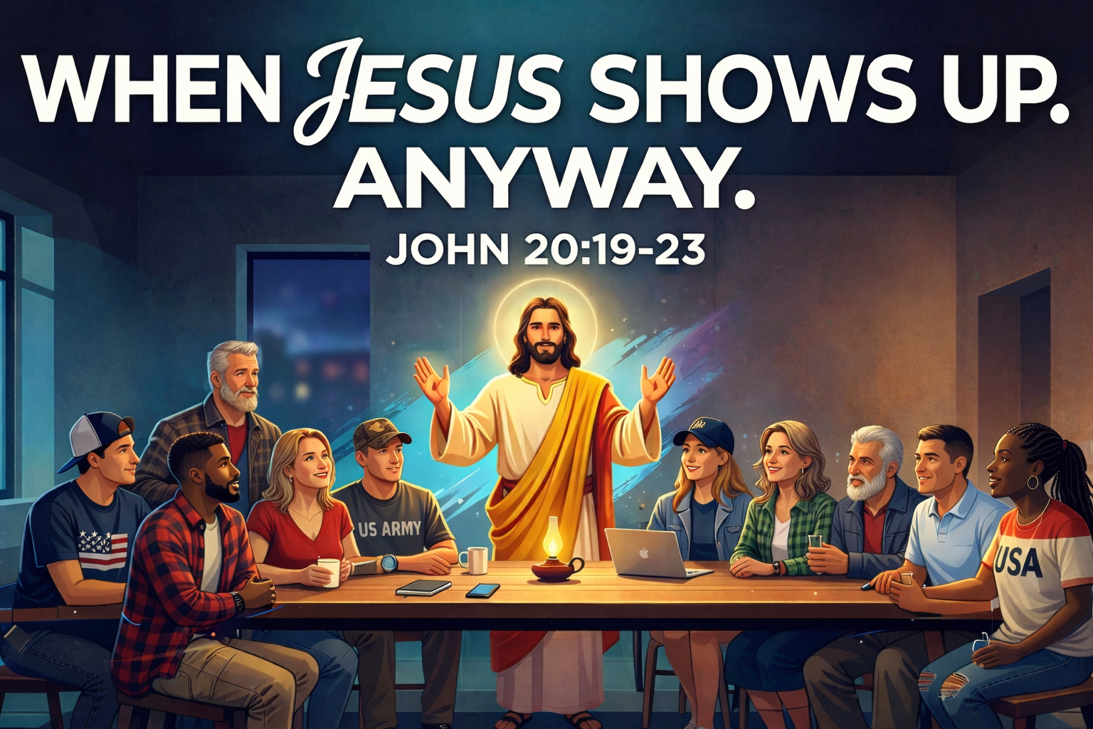 When Jesus Shows Up Anyway | Anderson, SC Worship episode artwork
