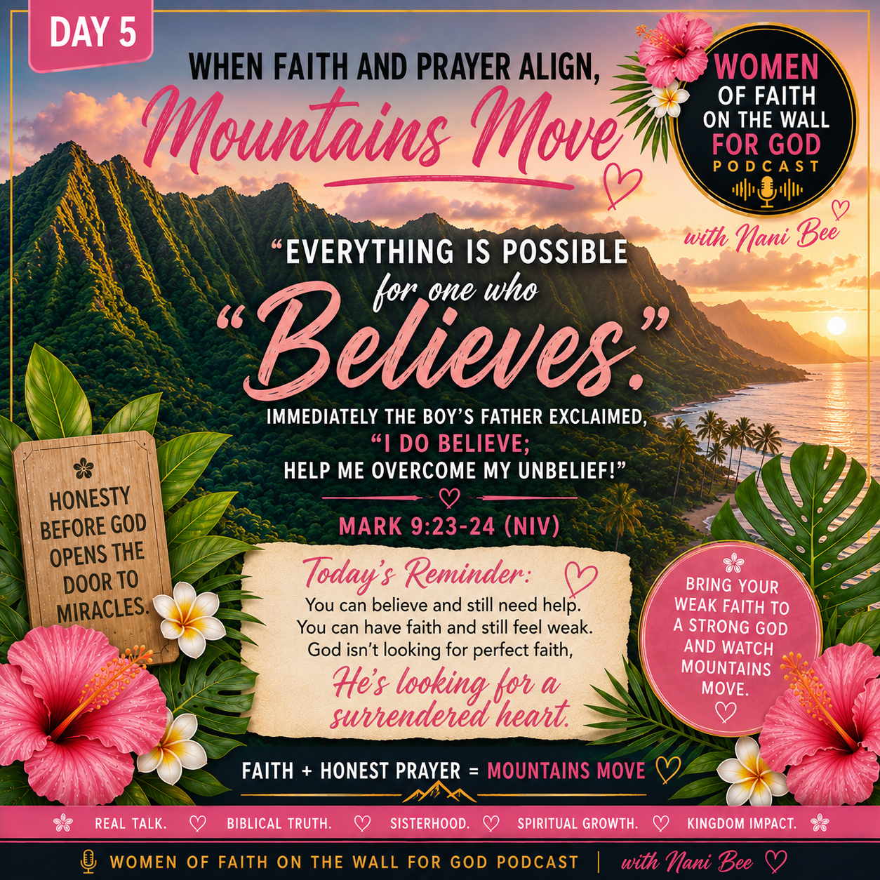 “When Faith and Prayer Align—Mountains Move” episode artwork