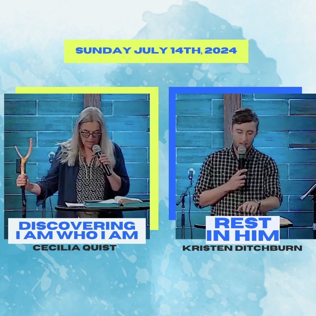 "Discovering I am who I am""Rest in Him"-July 14, 2024 episode artwork