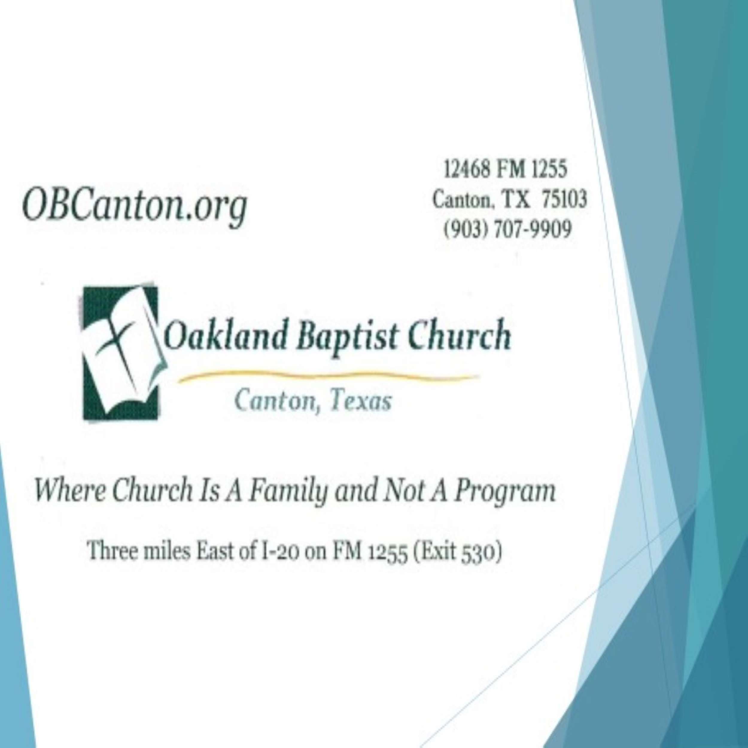 Oakland Baptist Church Sermons